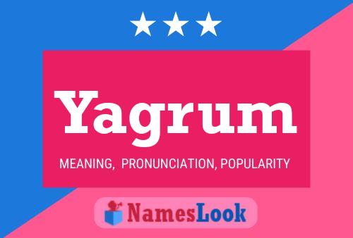 ملصق اسم Yagrum