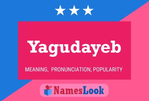 ملصق اسم Yagudayeb