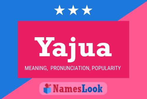 ملصق اسم Yajua