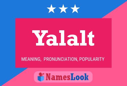 ملصق اسم Yalalt