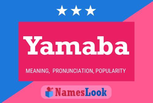 ملصق اسم Yamaba