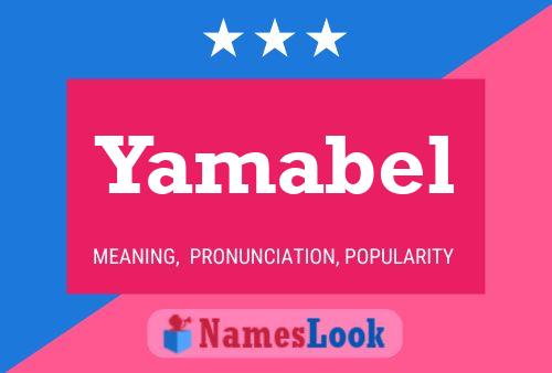 ملصق اسم Yamabel