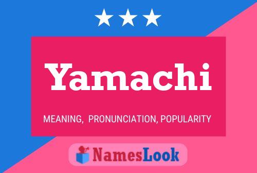 ملصق اسم Yamachi