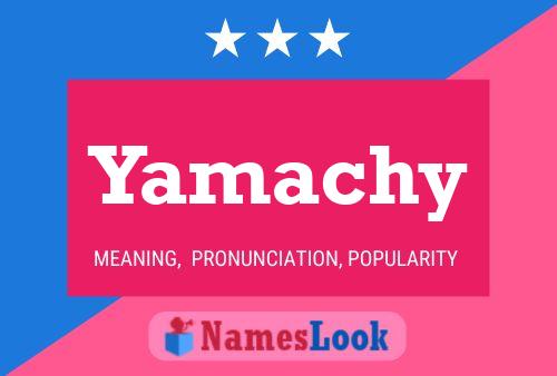 ملصق اسم Yamachy