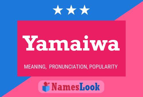 ملصق اسم Yamaiwa