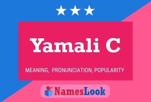 ملصق اسم Yamali C