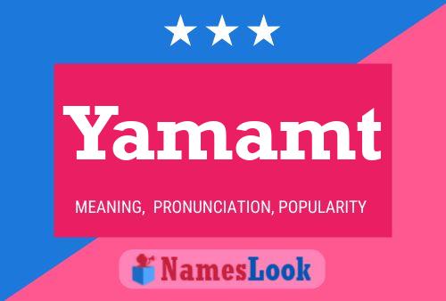 ملصق اسم Yamamt