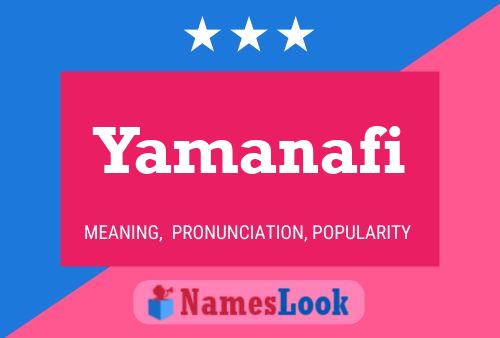 ملصق اسم Yamanafi