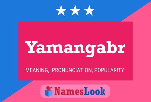 ملصق اسم Yamangabr