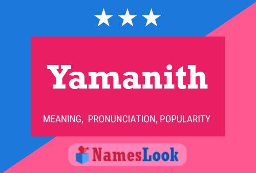 ملصق اسم Yamanith