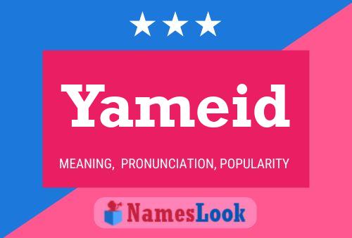 ملصق اسم Yameid