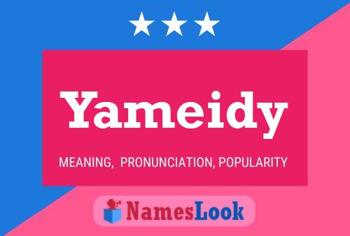 ملصق اسم Yameidy