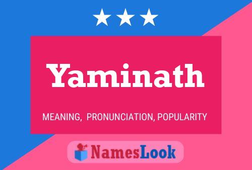 ملصق اسم Yaminath