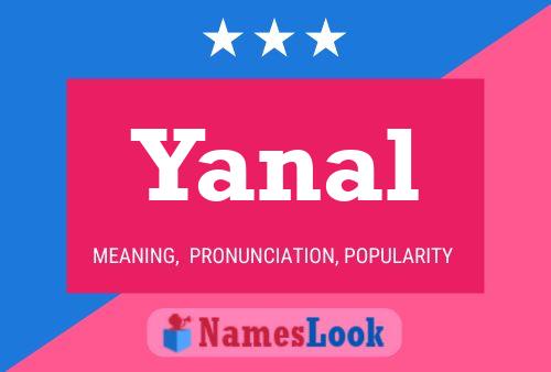 ملصق اسم Yanal