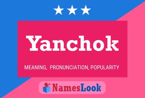 ملصق اسم Yanchok