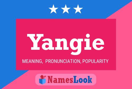 ملصق اسم Yangie