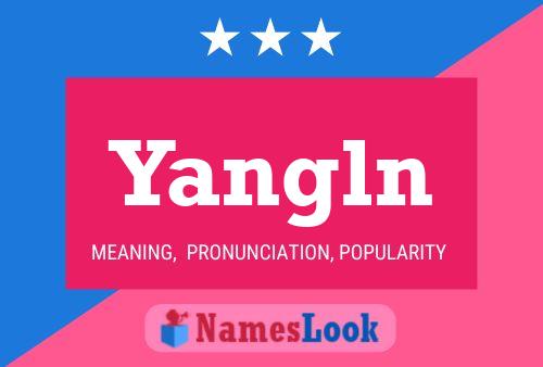 ملصق اسم Yangln