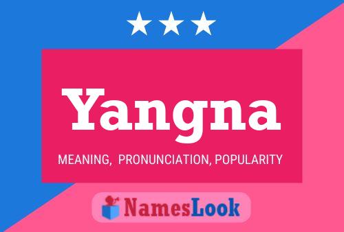 ملصق اسم Yangna