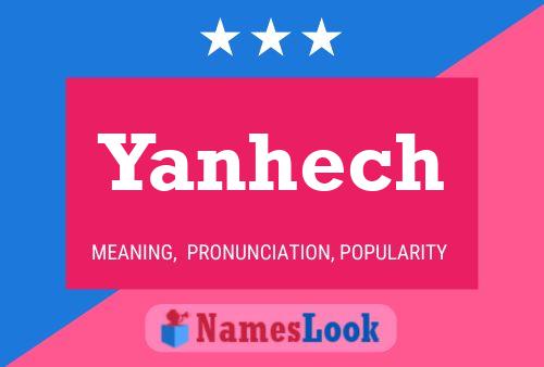 ملصق اسم Yanhech