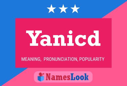 ملصق اسم Yanicd