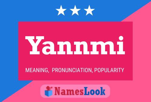 ملصق اسم Yannmi