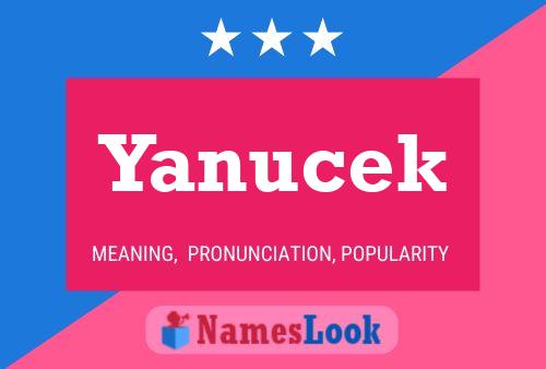 ملصق اسم Yanucek