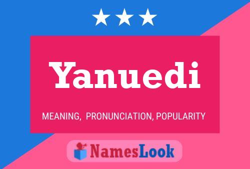 ملصق اسم Yanuedi