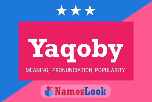 ملصق اسم Yaqoby