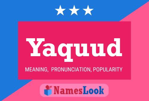 ملصق اسم Yaquud