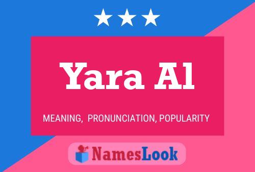 ملصق اسم Yara Al