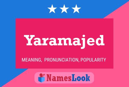 ملصق اسم Yaramajed