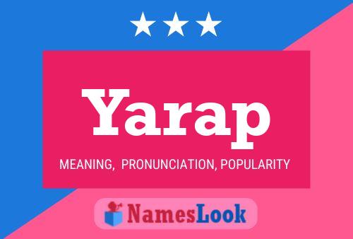 ملصق اسم Yarap