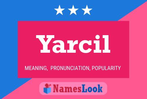 ملصق اسم Yarcil