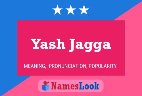 ملصق اسم Yash Jagga