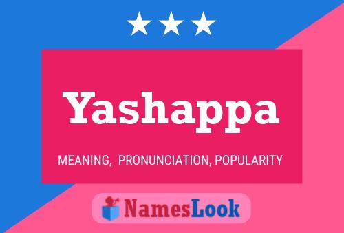 ملصق اسم Yashappa