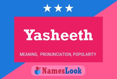 ملصق اسم Yasheeth