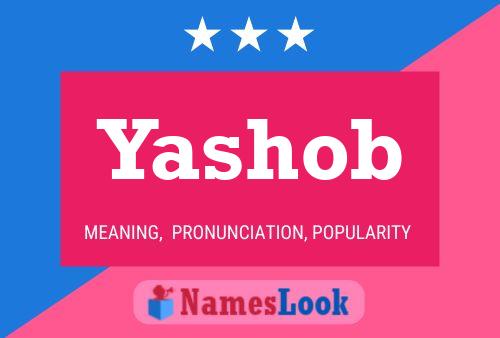 ملصق اسم Yashob