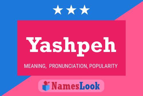 ملصق اسم Yashpeh