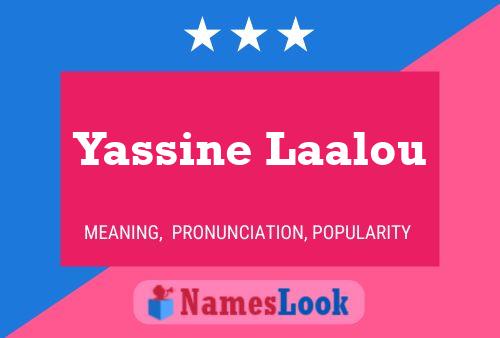 ملصق اسم Yassine Laalou