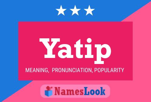 ملصق اسم Yatip