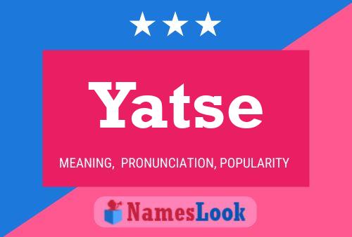 ملصق اسم Yatse