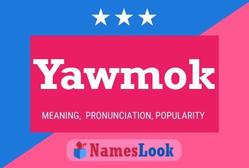 ملصق اسم Yawmok