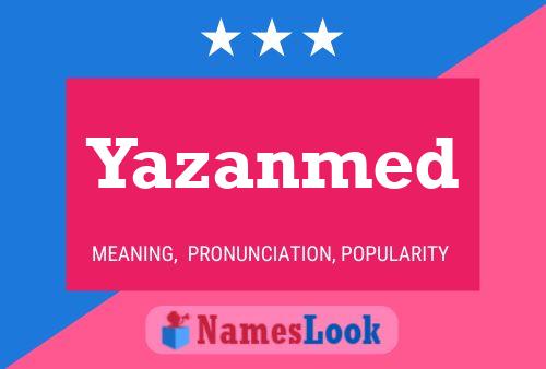 ملصق اسم Yazanmed