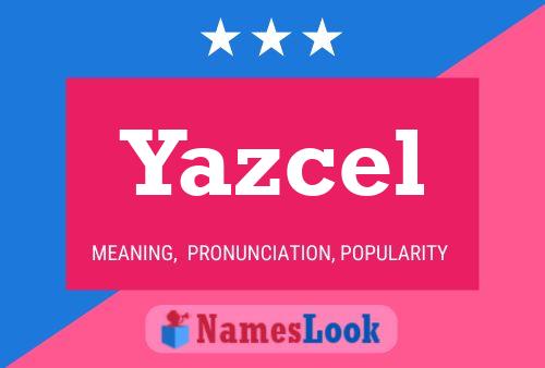 ملصق اسم Yazcel