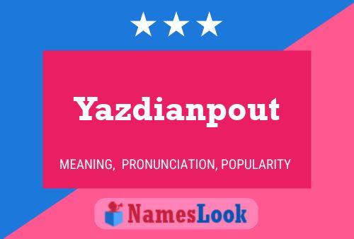 ملصق اسم Yazdianpout