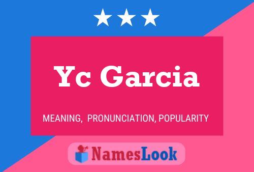 ملصق اسم Yc Garcia