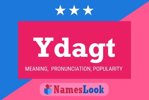 ملصق اسم Ydagt