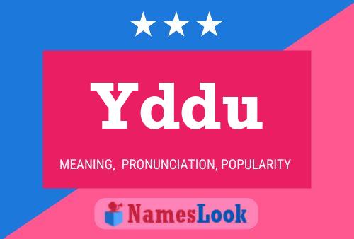 ملصق اسم Yddu