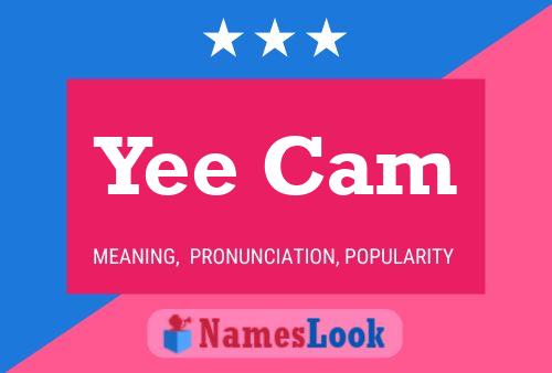 ملصق اسم Yee Cam