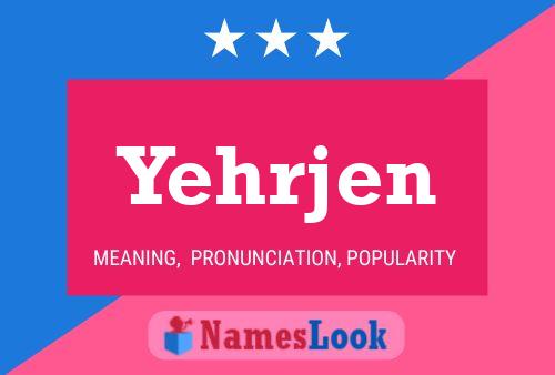 ملصق اسم Yehrjen